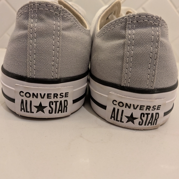 Light Gray Converse - Picture 7 of 11